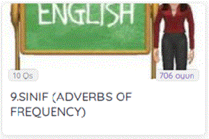 adverbs, ingilizcede zarflar